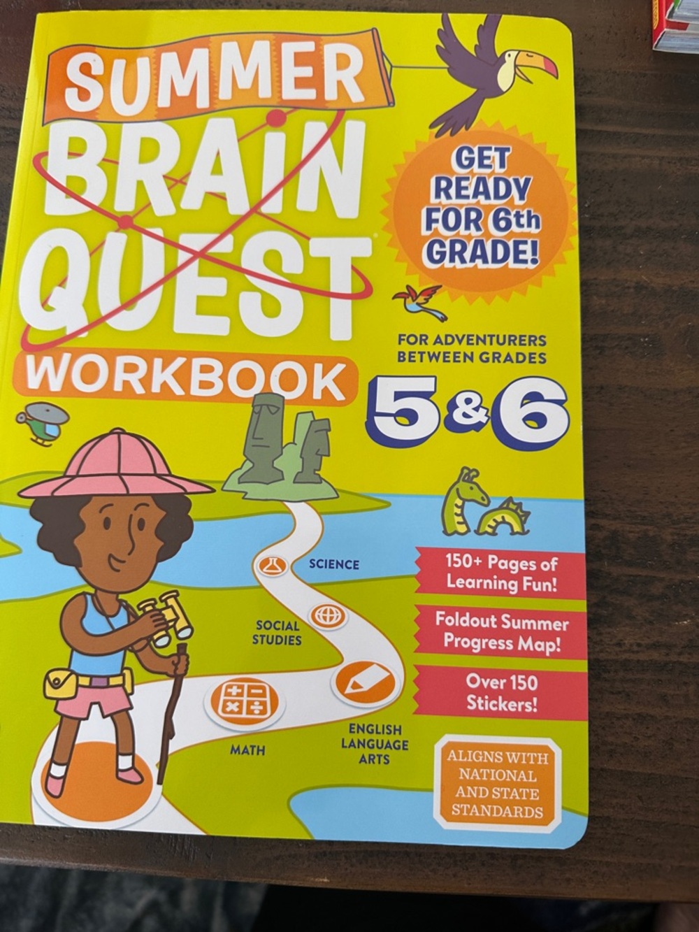 Summer Brain Quest Workbook for Grades 5 & 6 - new